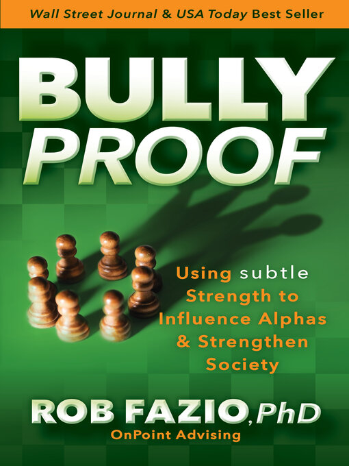 Title details for BullyProof by Rob Fazio, PhD - Available